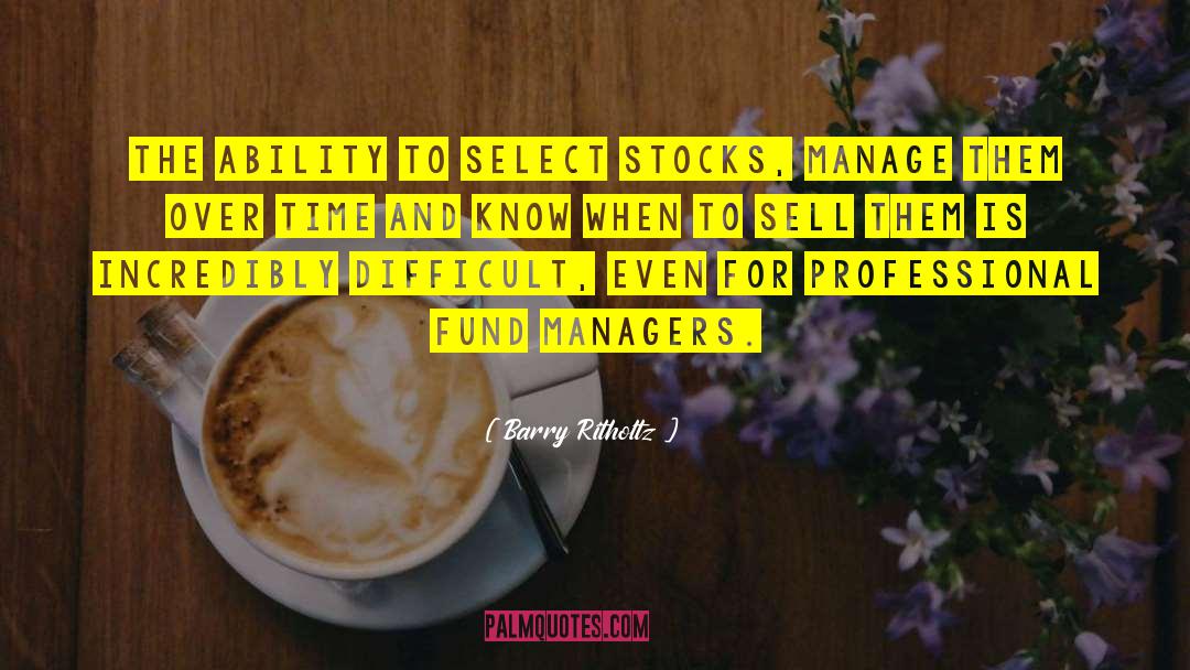 Select quotes by Barry Ritholtz