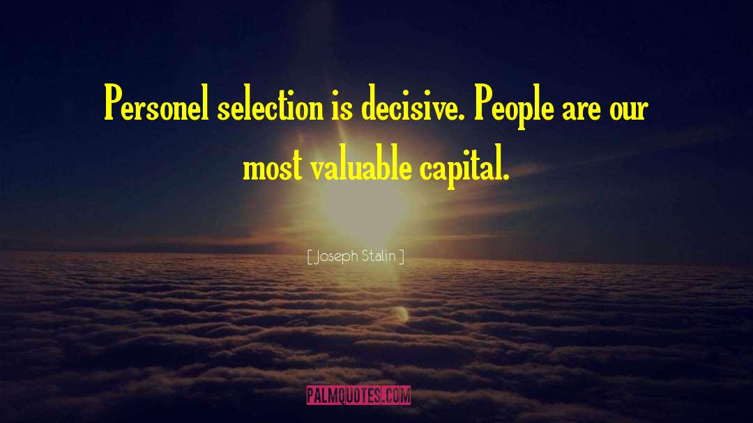 Selection quotes by Joseph Stalin