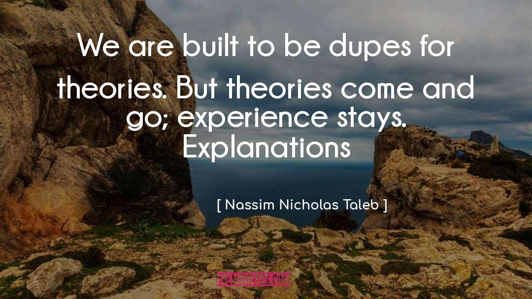 Selection Theories quotes by Nassim Nicholas Taleb