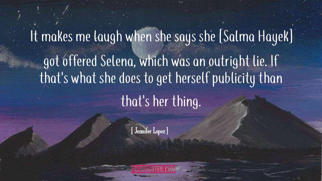 Selena quotes by Jennifer Lopez