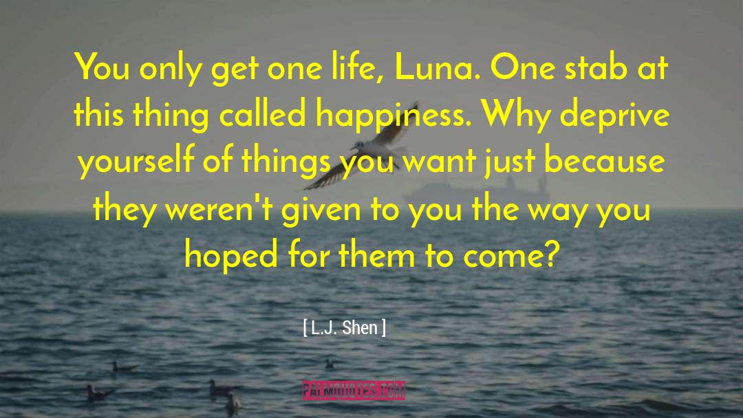 Selene Luna quotes by L.J. Shen