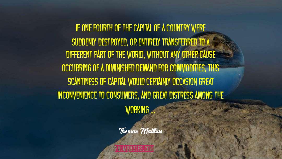 Self Abolition Of Working Class quotes by Thomas Malthus