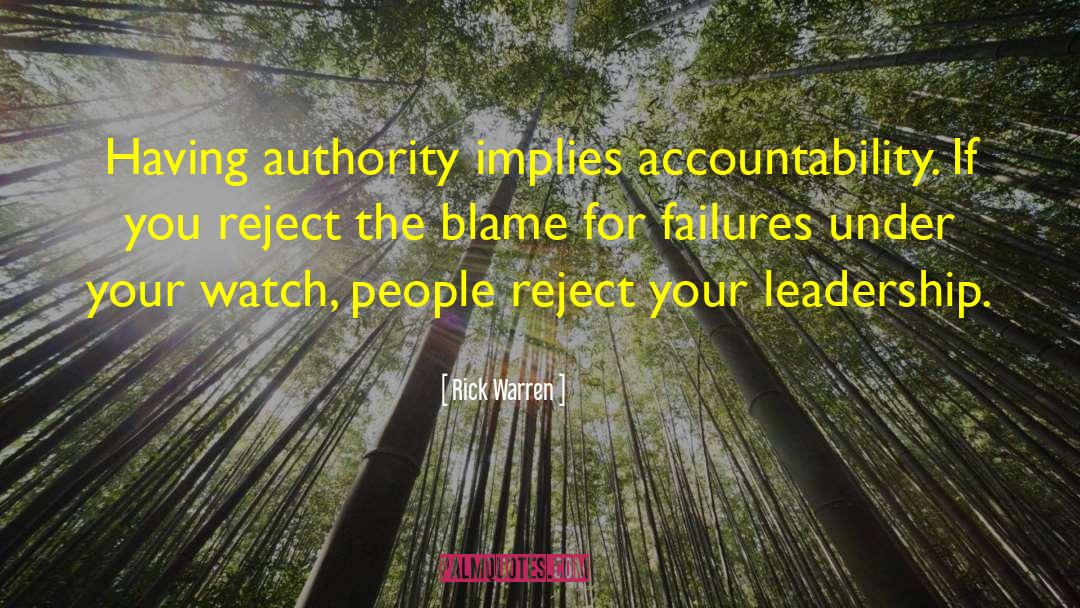 Self Accountability quotes by Rick Warren