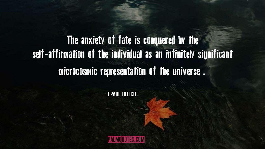 Self Affirmation quotes by Paul Tillich