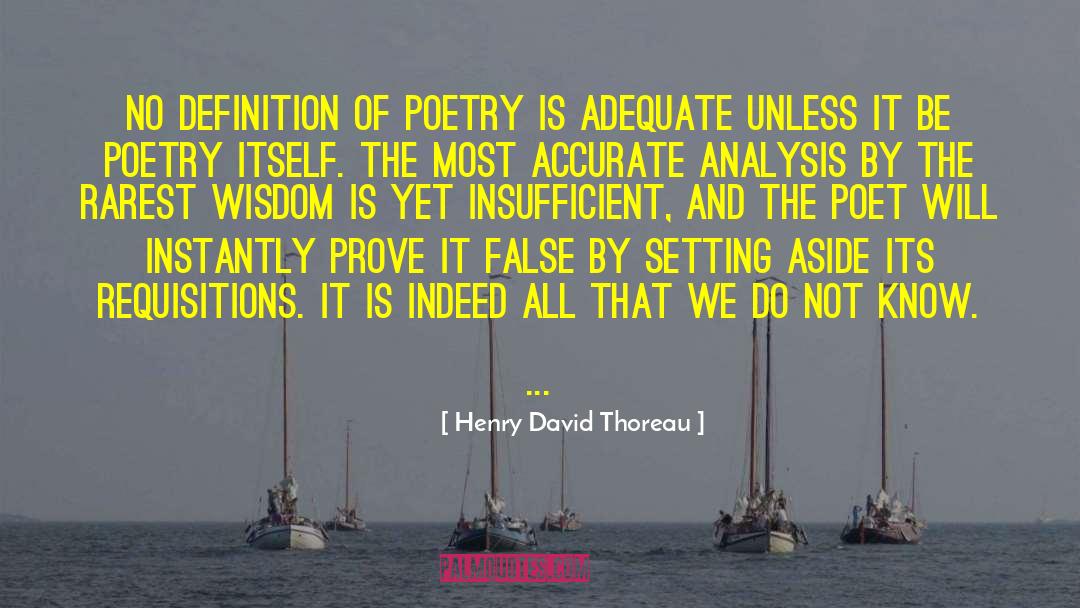 Self Analysis quotes by Henry David Thoreau