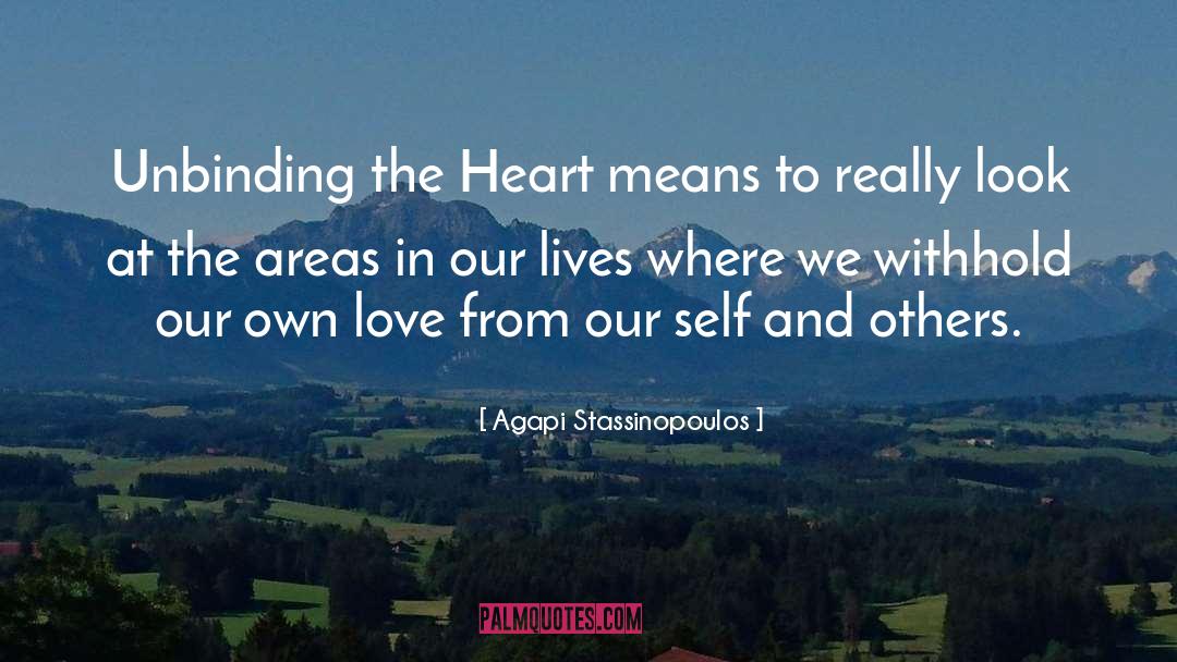 Self And Others quotes by Agapi Stassinopoulos
