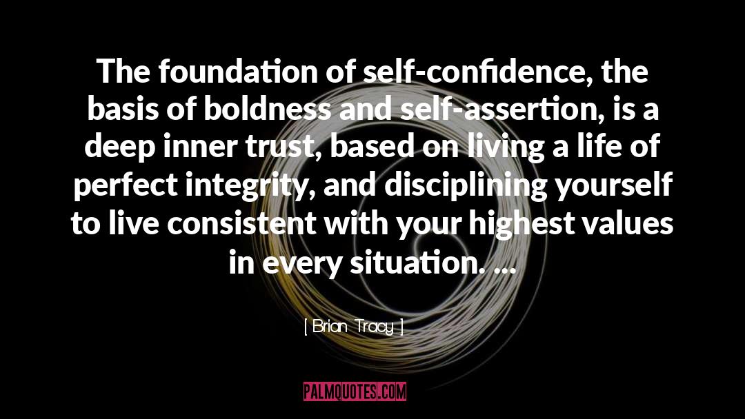 Self Assertion quotes by Brian Tracy