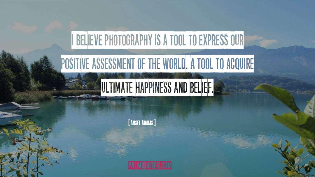 Self Assessment quotes by Ansel Adams