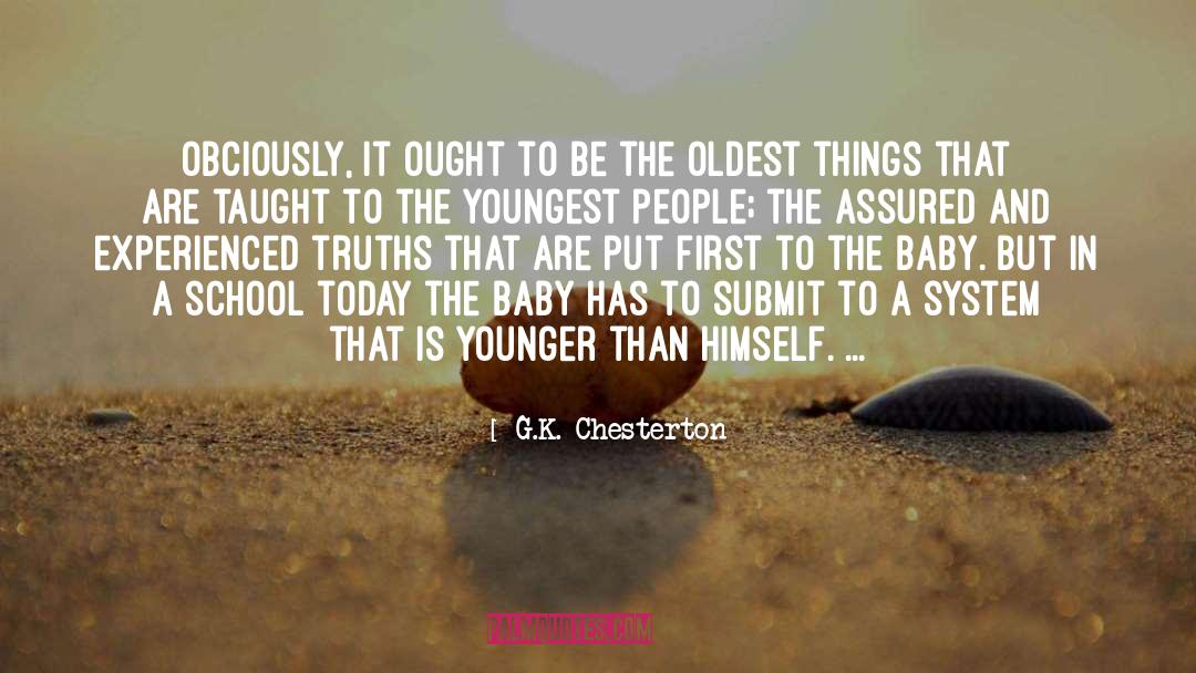 Self Assured quotes by G.K. Chesterton