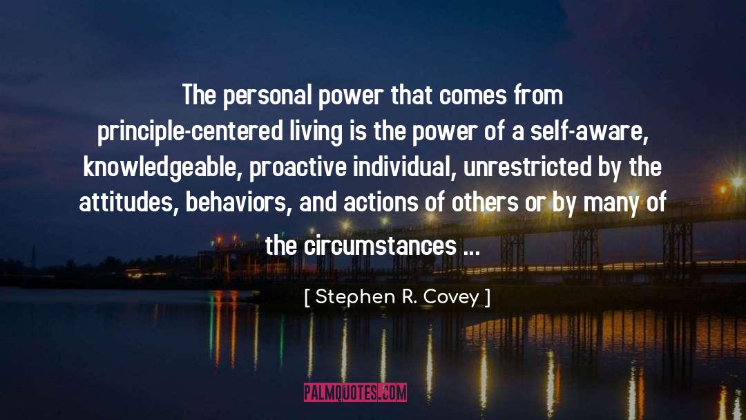 Self Aware quotes by Stephen R. Covey