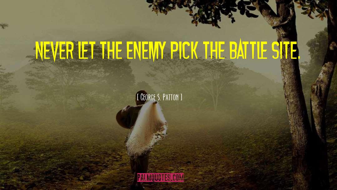 Self Battle quotes by George S. Patton