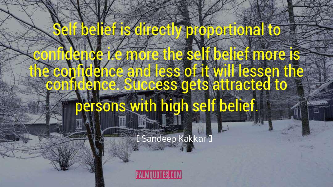 Self Belief quotes by Sandeep Kakkar