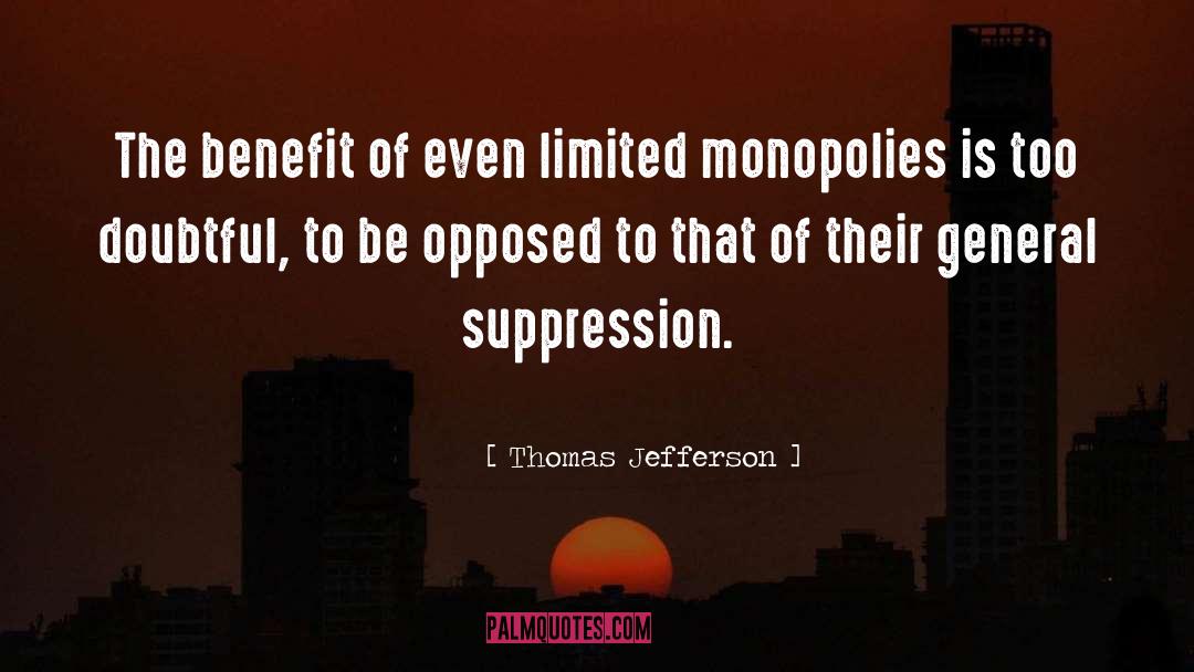 Self Benefit quotes by Thomas Jefferson