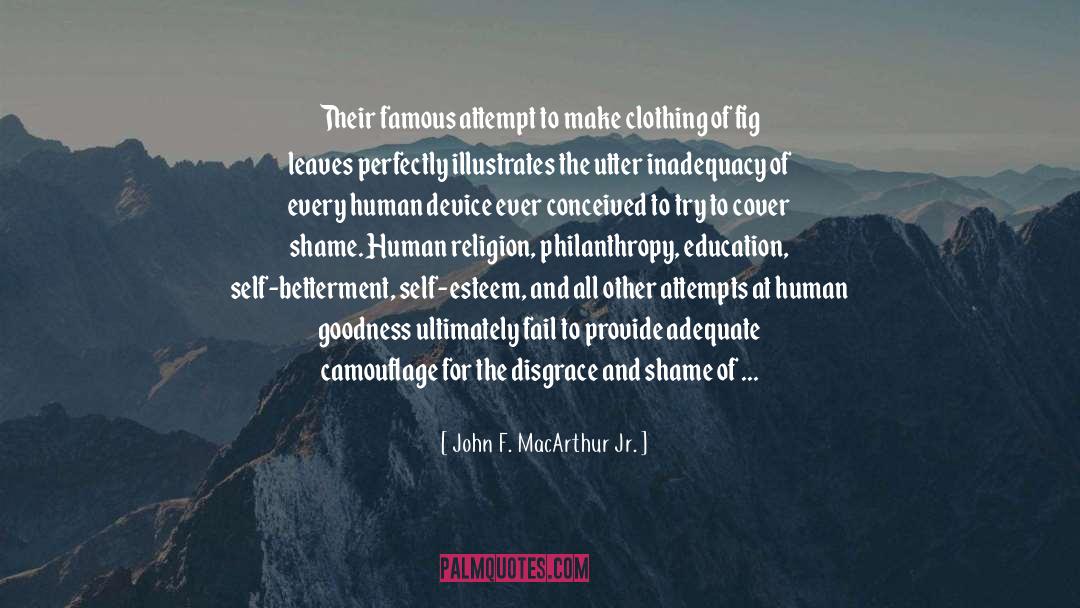 Self Betterment quotes by John F. MacArthur Jr.