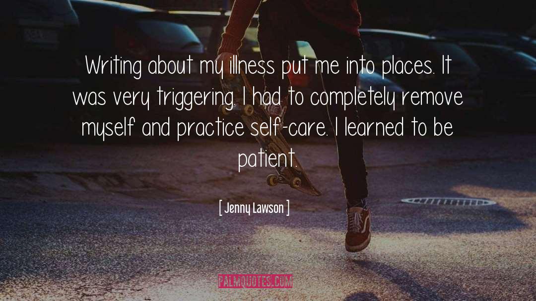 Self Care quotes by Jenny Lawson