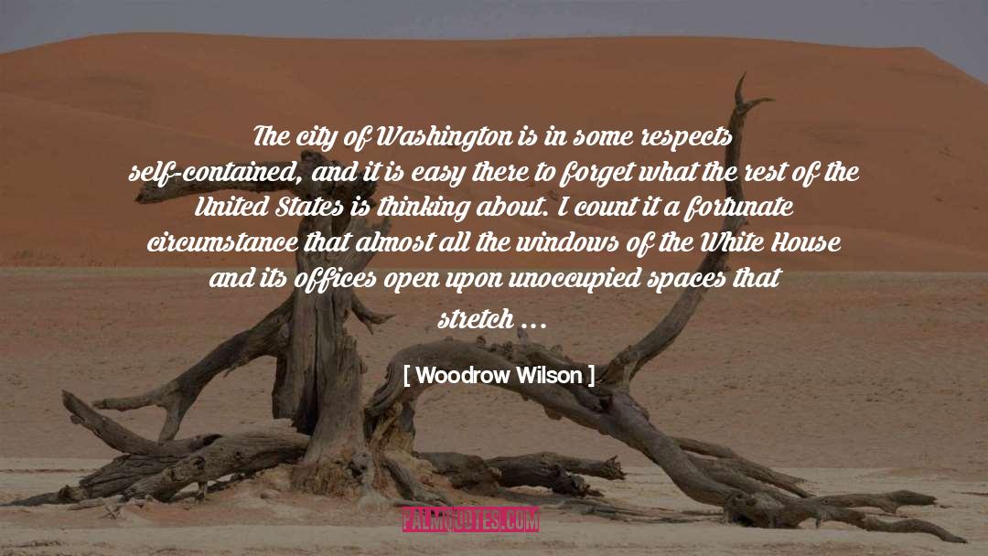 Self Contained quotes by Woodrow Wilson