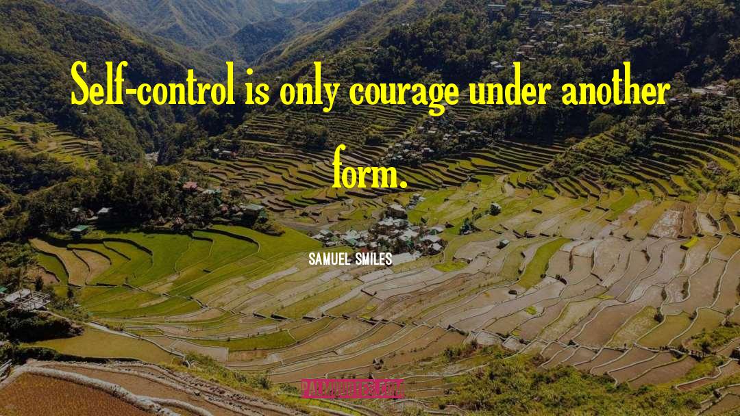 Self Control quotes by Samuel Smiles