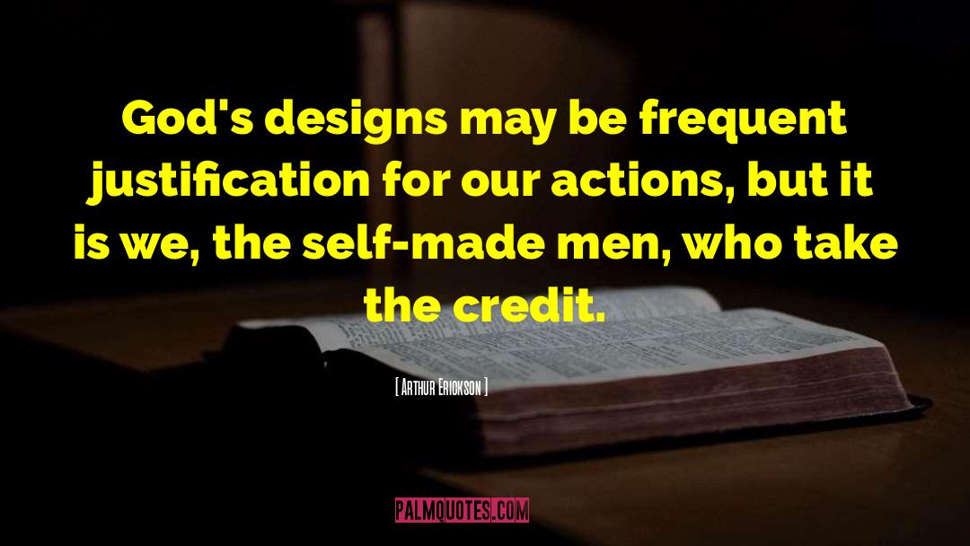 Self Credit quotes by Arthur Erickson