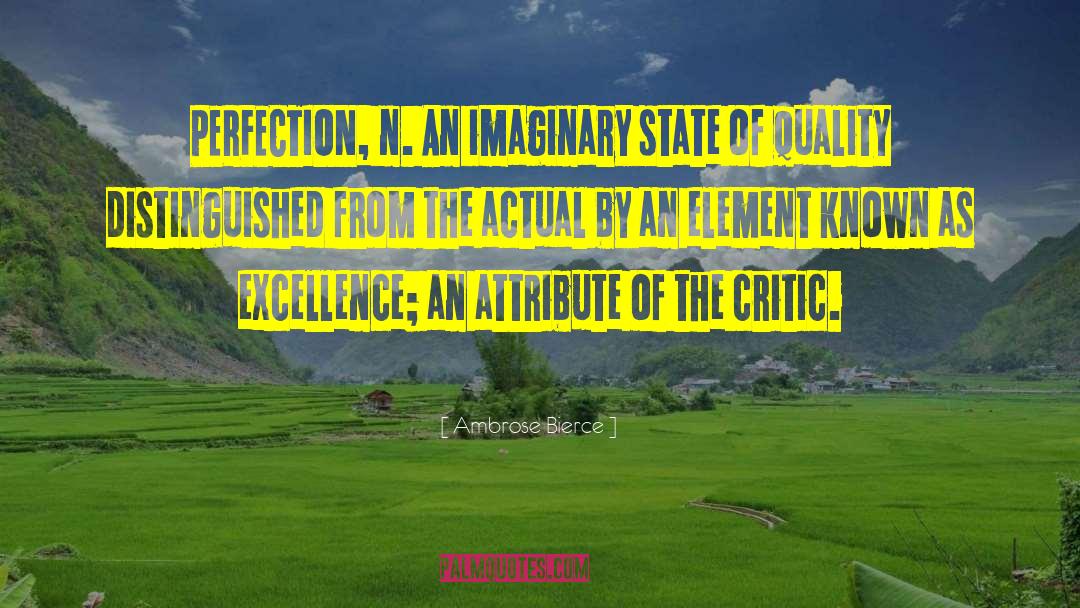 Self Critic quotes by Ambrose Bierce