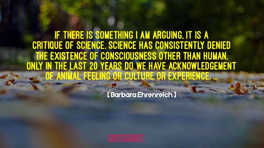 Self Critique quotes by Barbara Ehrenreich