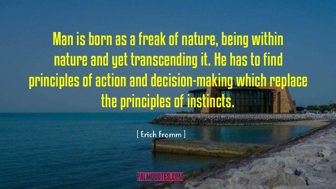 Self Decision quotes by Erich Fromm