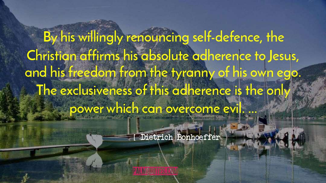 Self Defence quotes by Dietrich Bonhoeffer