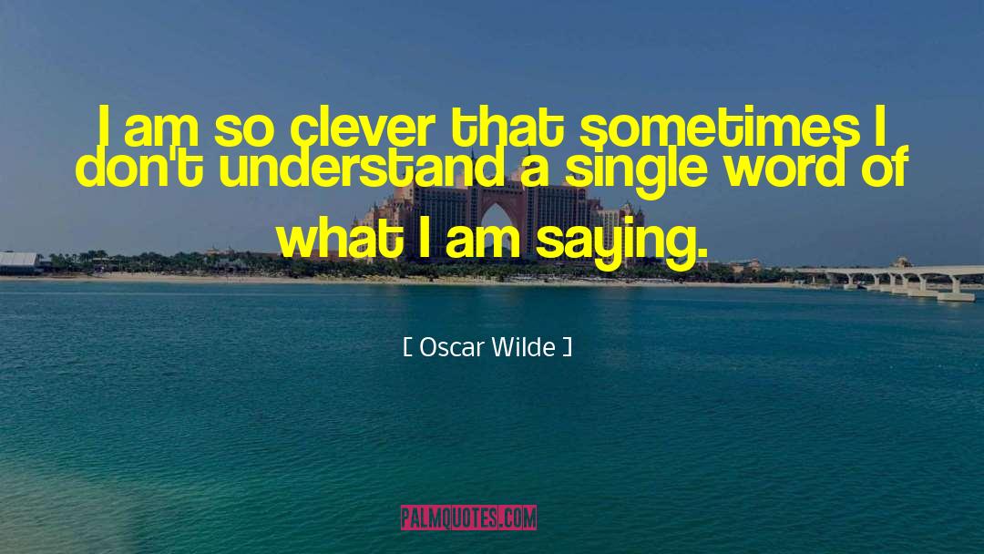 Self Deprecation quotes by Oscar Wilde