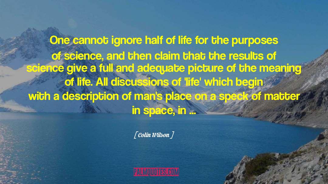 Self Description quotes by Colin Wilson