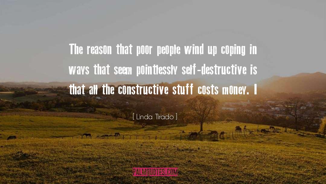 Self Destructive quotes by Linda Tirado