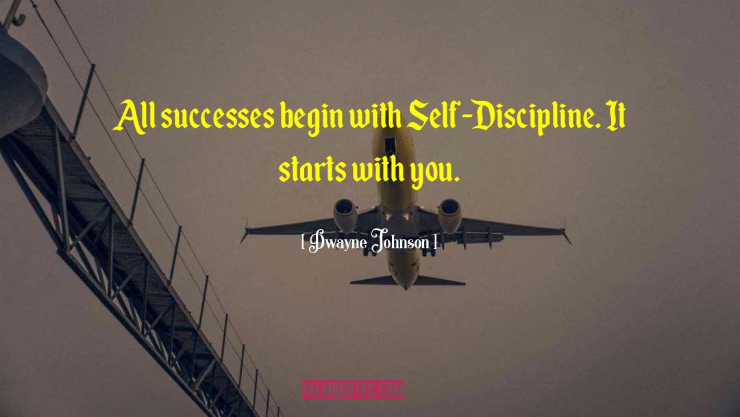 Self Discipline quotes by Dwayne Johnson