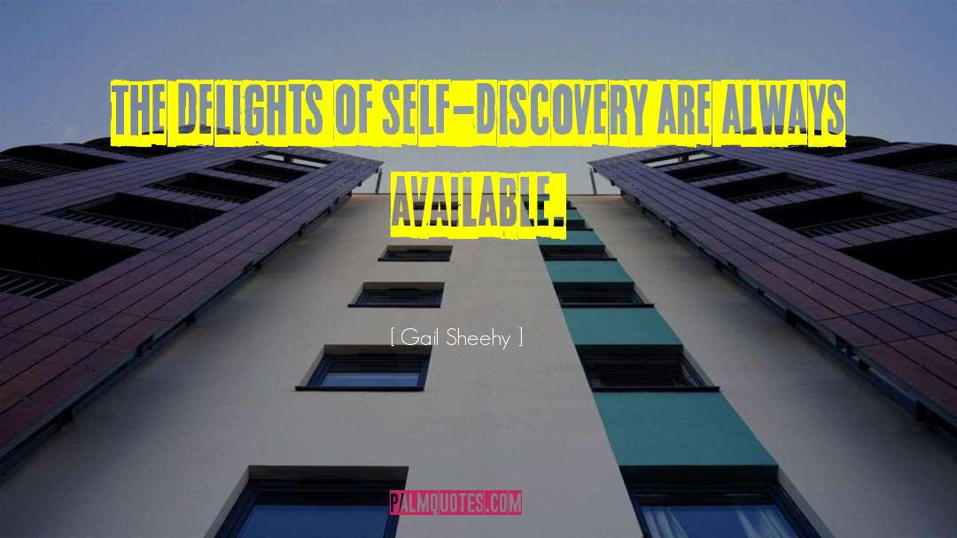 Self Discovery quotes by Gail Sheehy