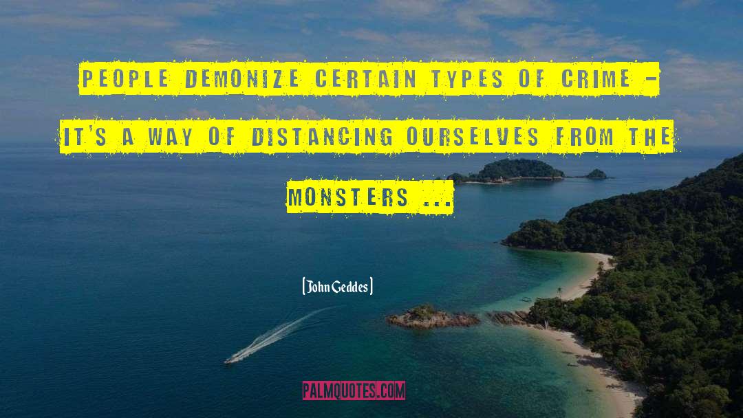 Self Distancing Definition quotes by John Geddes