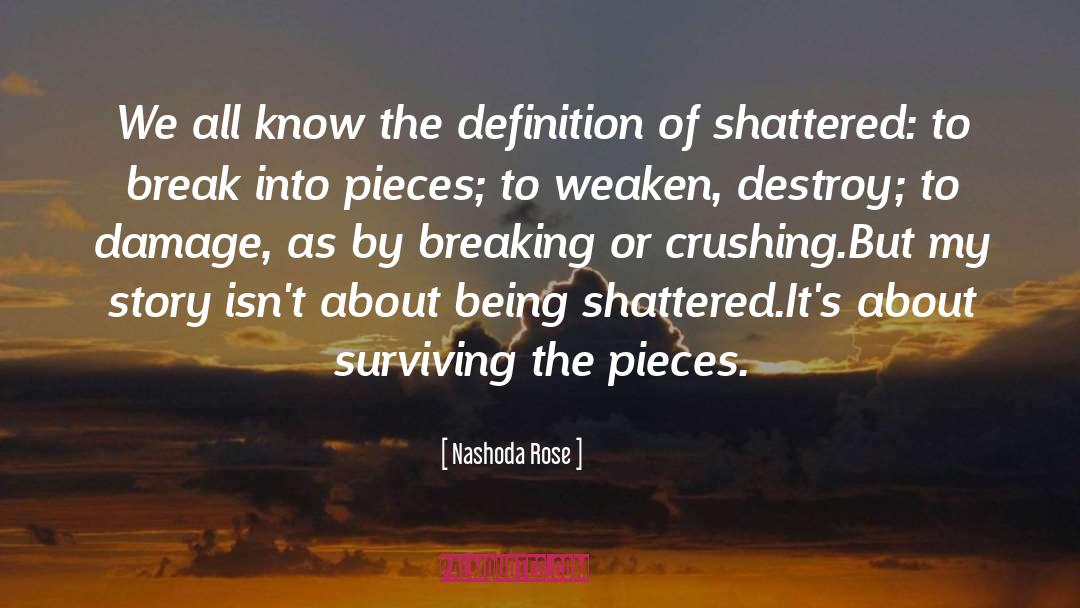 Self Distancing Definition quotes by Nashoda Rose