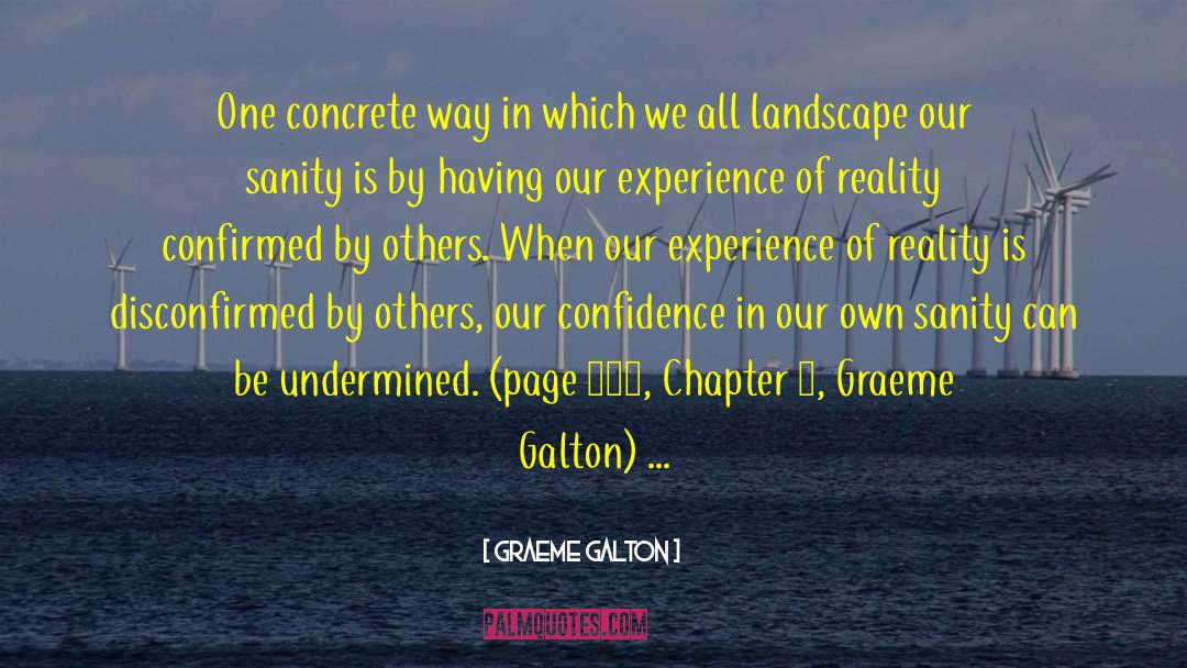 Self Doubt quotes by Graeme Galton