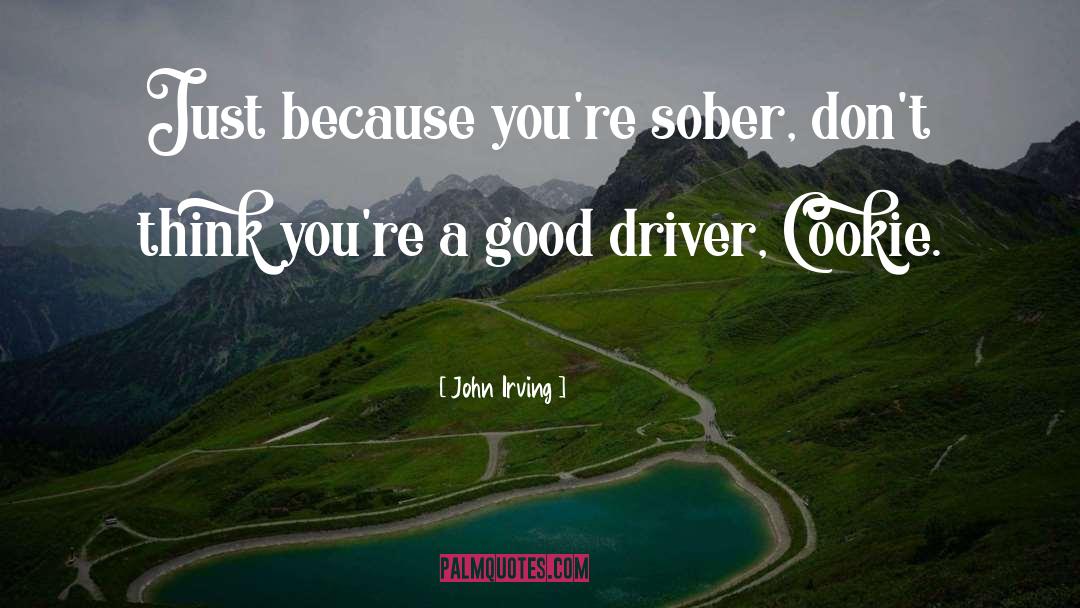 Self Driving Cars quotes by John Irving