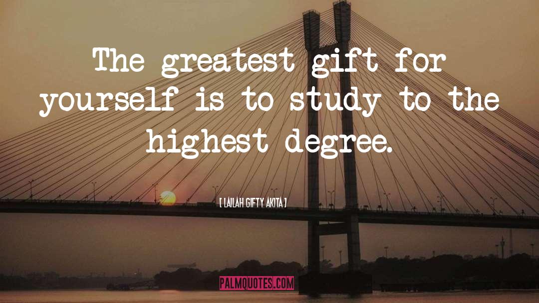 Self Education Never Ends quotes by Lailah Gifty Akita