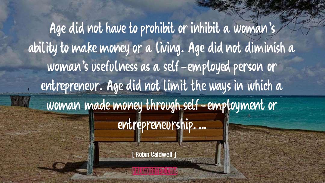 Self Employed quotes by Robin Caldwell