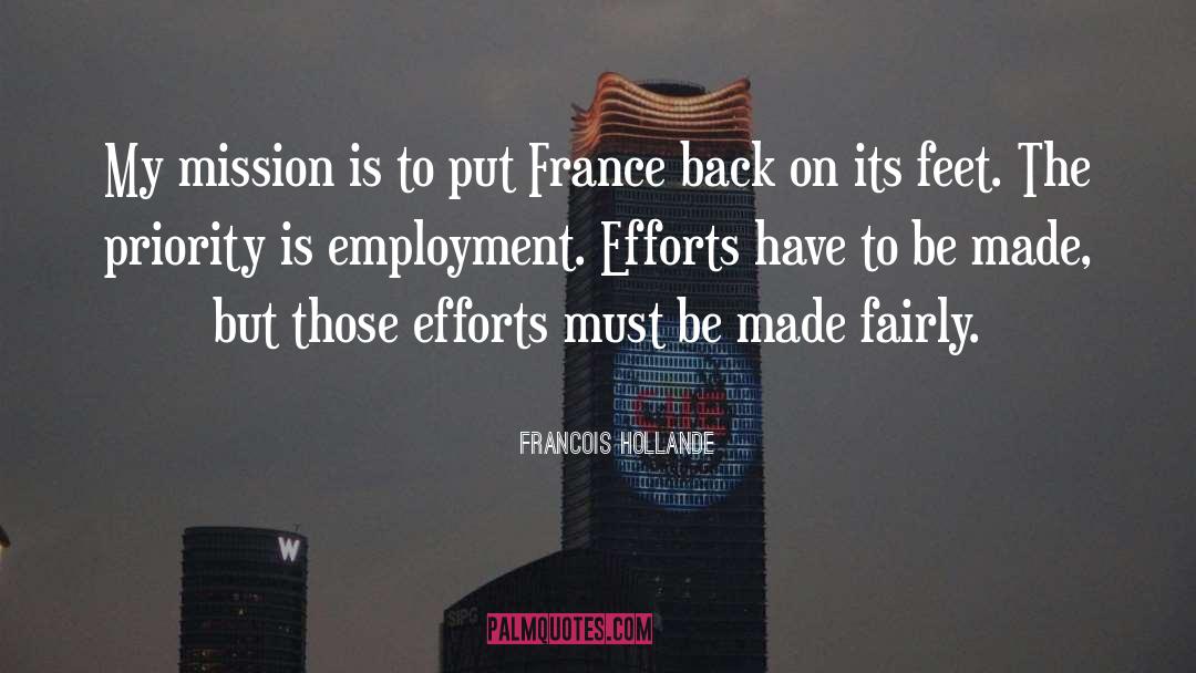 Self Employment quotes by Francois Hollande