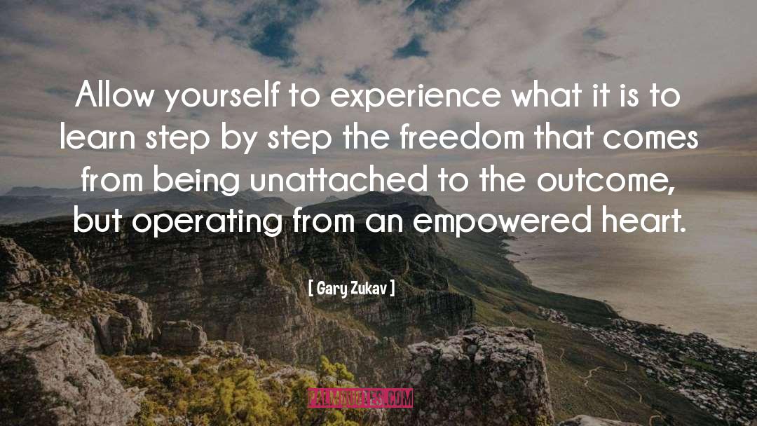 Self Empowerment quotes by Gary Zukav