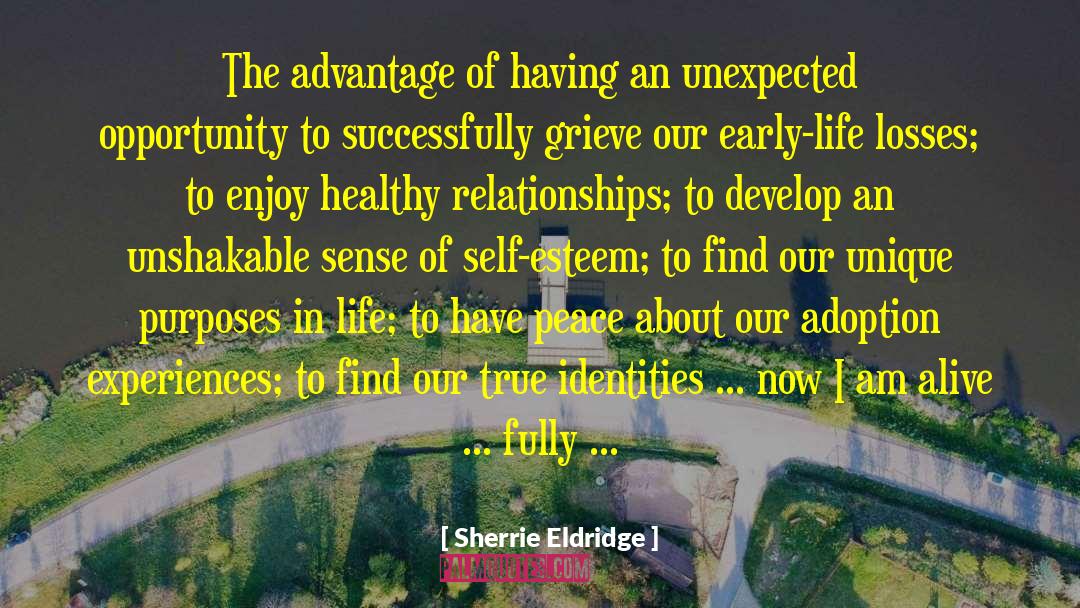 Self Esteem Confidence quotes by Sherrie Eldridge