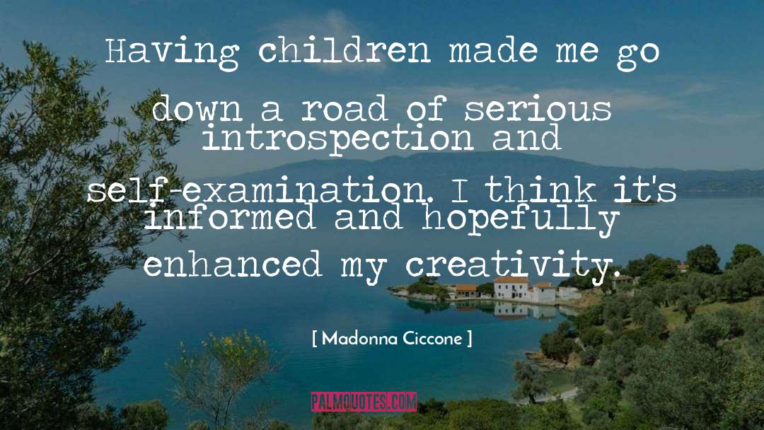 Self Examination quotes by Madonna Ciccone