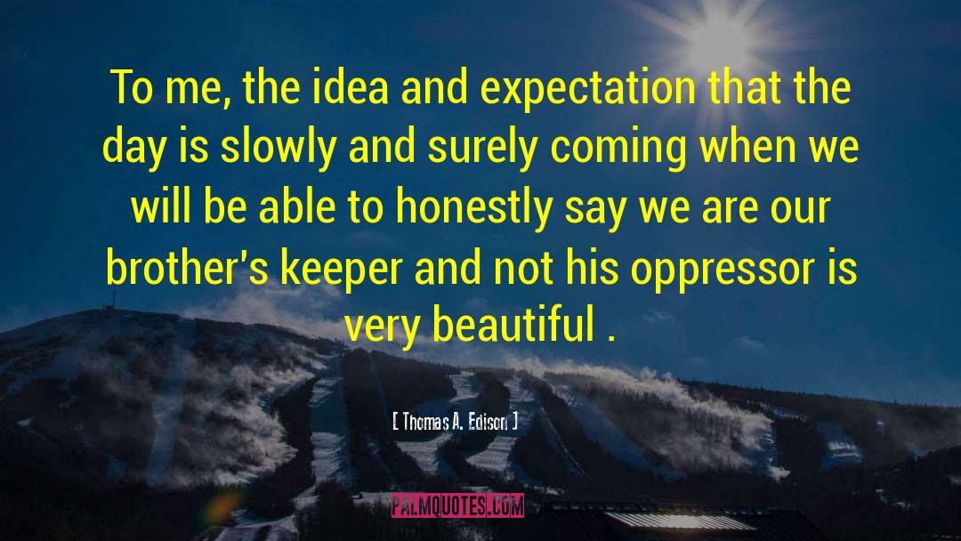 Self Expectation quotes by Thomas A. Edison