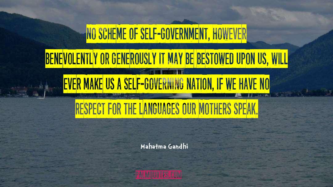 Self Governing quotes by Mahatma Gandhi