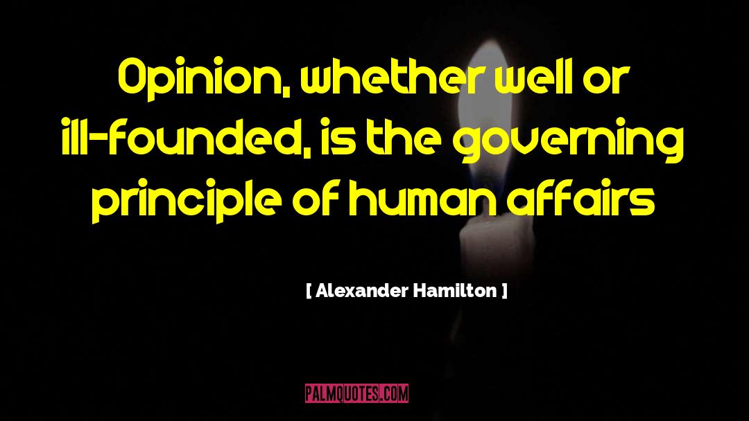 Self Governing quotes by Alexander Hamilton