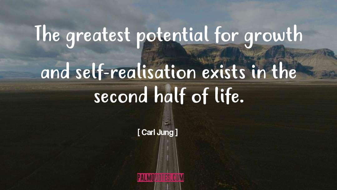 Self Growth quotes by Carl Jung