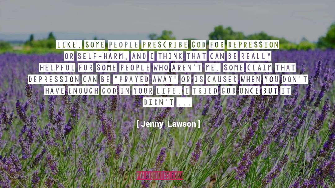 Self Harm quotes by Jenny  Lawson