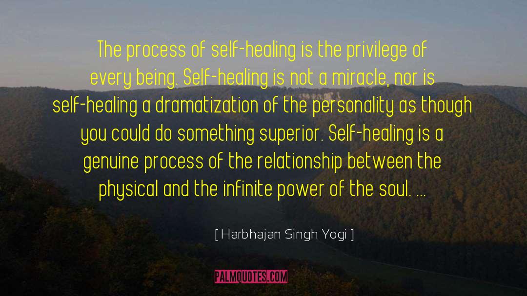 Self Healing quotes by Harbhajan Singh Yogi