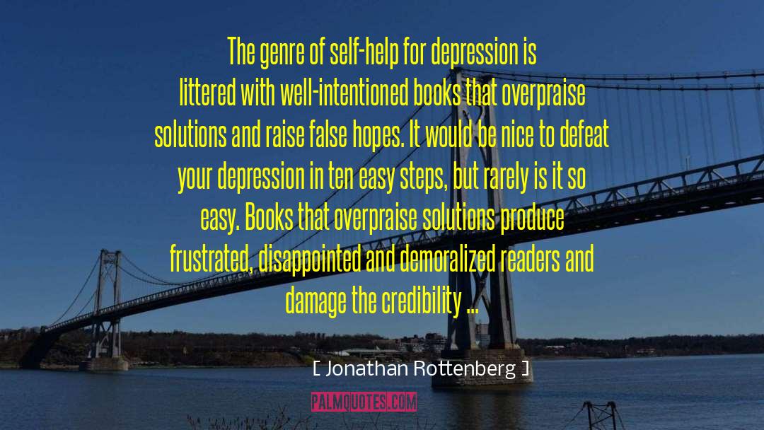 Self Help Books quotes by Jonathan Rottenberg