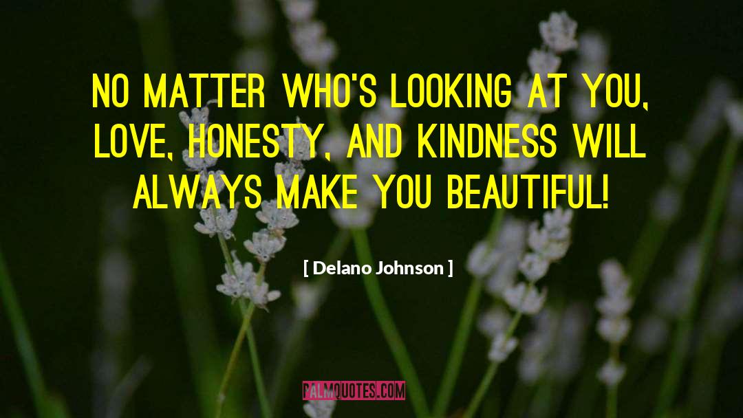 Self Honesty quotes by Delano Johnson