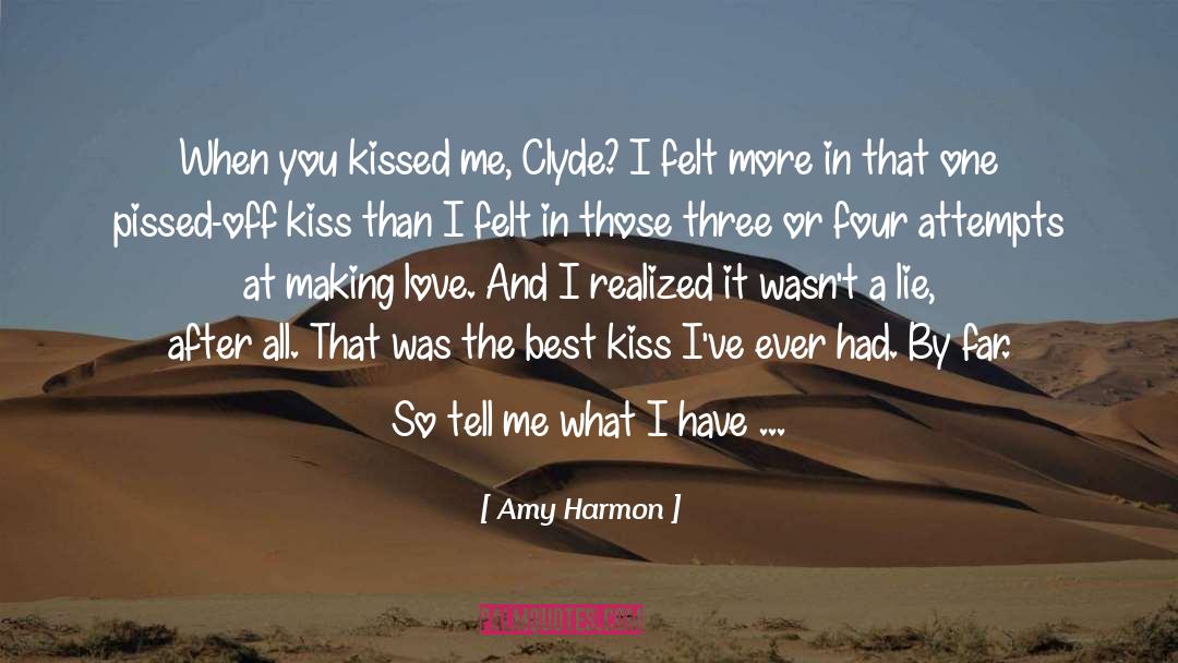 Self Humiliation quotes by Amy Harmon